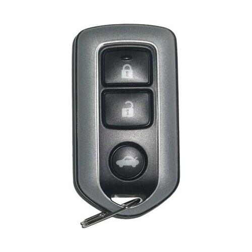 Keyless Entry Remote Key Shell Case For Toyota Camry Highlander Smart Remote Key Card 3 Buttons Fob Key Cover