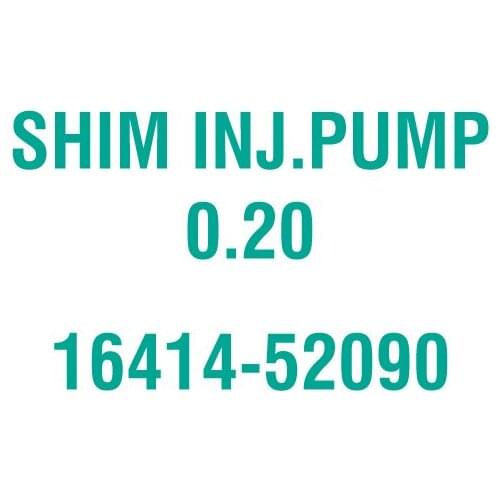 For Kubota 16414-52090 SHIM INJ.PUMP 0.20