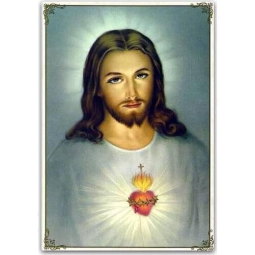 DONGMEI OIL PAINTING hand painted oil painting Home decor art painting pictures portrait of Jesus DM1801801