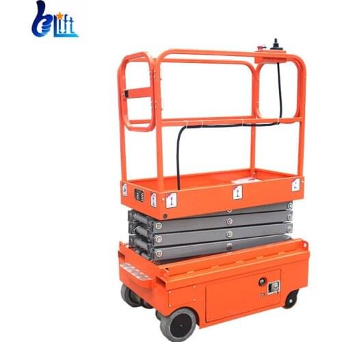 Hydraulic Construction Lift Hoist Machine Lifting Full Electric Scissor Lift