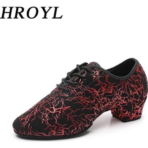 2020 New Fashion Ballroom Dance Shoes For Men Performance Dancing Shoes Lace Up Tango Dance Shoes Practice Latin Shoes For Boys