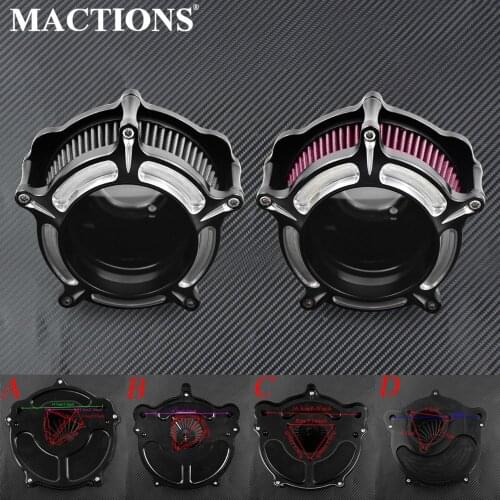 Transparent Air Cleaner Intake Filter Air Filter For Harley Sportster 883 1200 Touring Street Glide Road Glide Softail Dyna 2018