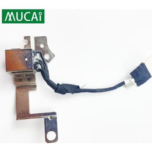 DC Power Jack with cable For Dell Latitude chromebook 13 3380 laptop DC-IN Charging Flex Cable 0WD9P3