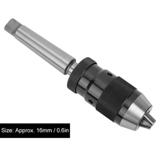 1-16mm Drill Chuck Self Tighten Heavy Duty Lathe Drill Chuck MT3-B18 Arbor Machine Tool Accessories