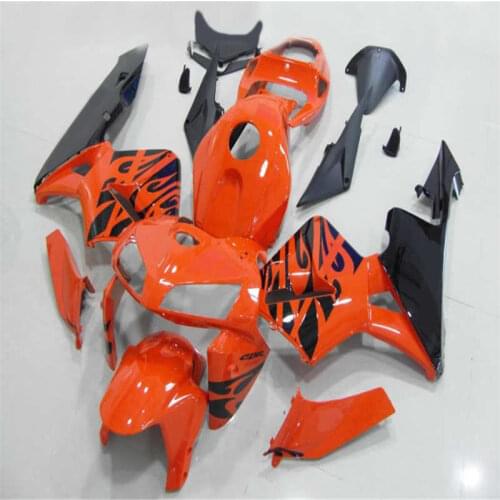 100% orange&black Fairings set+gifts injection mold Motorcycle Fairing KIT for CBR600RR F5 05 06 CBR 600RR 2005 2006 CB600