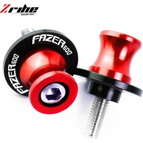 Motorcycle Accessories CNC Swingarm Sliders Spools Stand Screws For YAMAHA Fazer600 FZS600 FZ600 Fazer FZS FZ6N 600 1998-2003