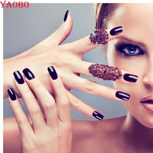 Diy 5d diamond painting Make-up woman diamond embroidery sale mosaic square round full drill picture with rhinestones painting