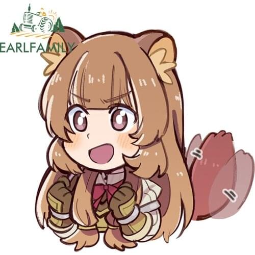 EARLFAMILY 13cm x 12.6cm for Spice And Wolf Anime RV Car Assessoires Stickers Funny Motorcycle Decal Vinyl Car Wrap Laptop Decor