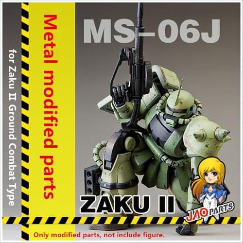 JAOparts Metal Modified parts set for MG 1/100 MS-06J Zaku II 2.0 Ground Combat Type DJ031