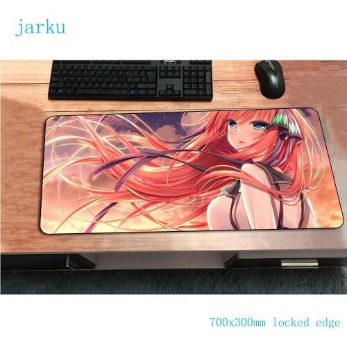 Quintessential Quintuplets mats esports gaming mouse pad anime keyboard mousepad New notebook gamer accessories padmouse mat