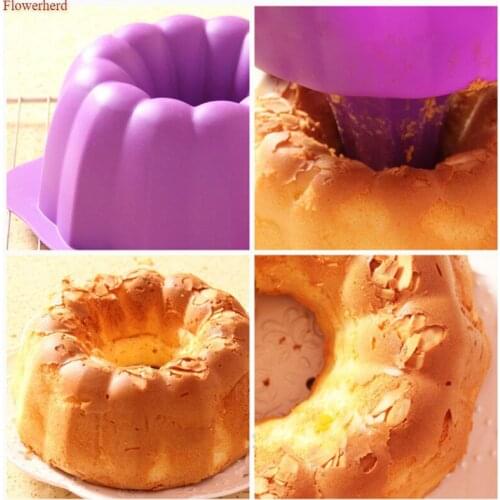 New Large DIY Pumpkin Shape Silicone Mold Fondant Cake DecoratingTools Chocolate Biscuit Mold Halloween Party Supplies Bakeware