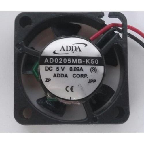 NEW ADDA AD0205MB-K50 2507 2.5cm Ultra thin silence 5V 2.5*0.7cm cooling fan