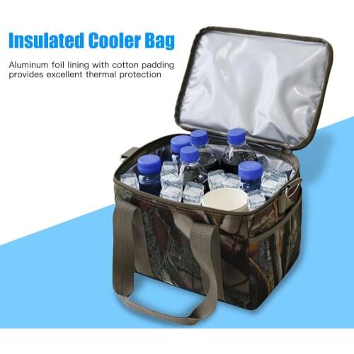 Collapsible Cooler Bag Picnic Bag Portable Insulated Lunch Bag Storage for Outdoor Camping BBQ Beach Picnic Travel