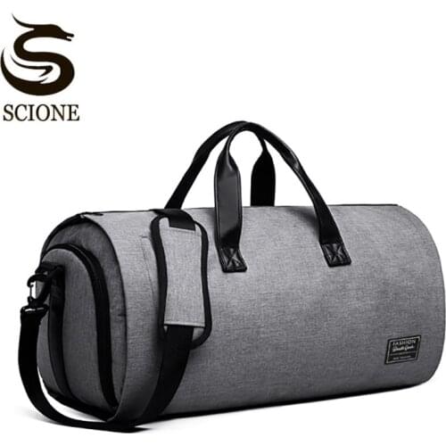 New Multifunctional Men Suit Storage Travel Bag with Shoulder Strap Large Capacity Duffel Bag WaterProof Luggage Handbag XA733M