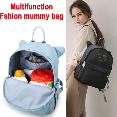 Waterproof baby diaper bag fashion mummy maternity nappy bag for mommy backpack changing bags for mom daiper bag for moms