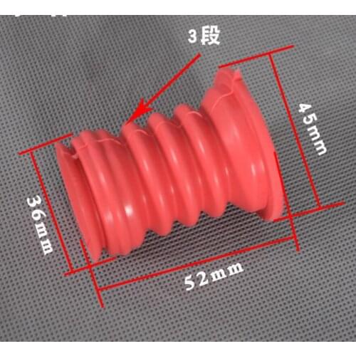 36mmx52mm Washing Machine Parts Rubber Water Plug 3 waves