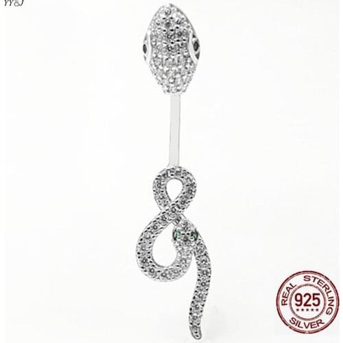 Snake belly button ring for women 925 sterling silver navel piercing body jewelry hyperallergenic belly dance accessories sexy