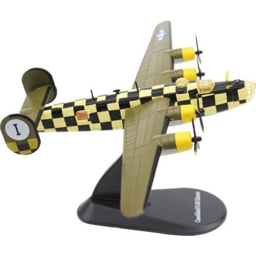 1/144 Diecast Metal American B-24 Bomber Armor Aircraft Plane Model