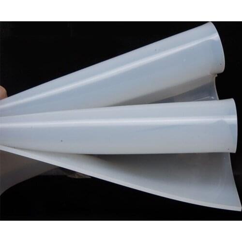 1.5mm/2mm/3mm/4mm/20mm Translucent Silicone Rubber Sheet 500X500mm Silicone Sheet, Rubber Matt