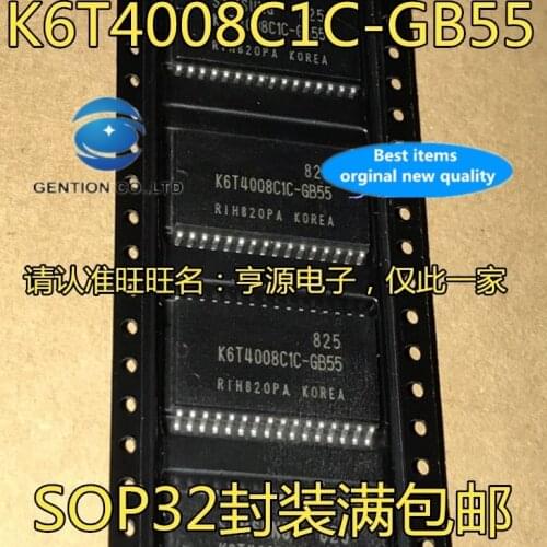 10PCS K6T4008C1C K6T4008C1C-GB55 SOP32 memory chips in stock 100% new and original
