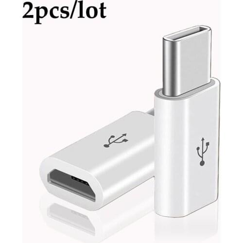 USB Type C Adapter For Oukitel K5000 WP5000 K10 U25 Blackview BV9900 BV9600 Micro USB Female To Type-C Converter Adapter Cable