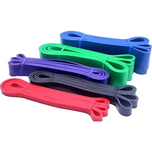 Lifting Assistant Natural Latex Rubber Loops Pull Rope Power Resistance Band Workout Exercise Crossfit Fitness Equipment 6Colors