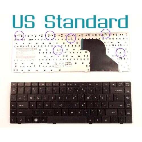 US English Version Keyboard for HP/Compaq CQ620 CQ621 CQ625 620 621 625 605814-B31 15.6''Laptop