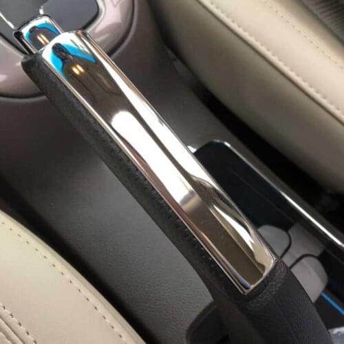 ABS Chrome Hand Brake Sequins Hand Brake Stickers Carrying Case for Chevrolet Chevy Cruze Changes 2009-2016 Car Intimate