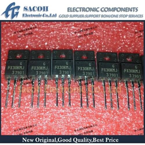 New 10PCS/Lot FX30KMJ-3 or FX30KMJ-03 or FX30KMJ-06 FX30KMJ TO-220F 30A 150V P-ch Power MOSFET transistor