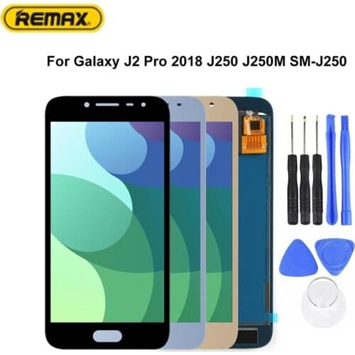 Original LCD for Samsung Galaxy J2 Pro 2018 J250 J250m SM-J250 LCD Display Touch Screen Assembly Front Glass Replacement Kit