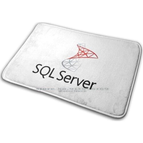 Sql Server Mat Rug Carpet Anti-Slip Bedroom Entrance Door Mat Sql Server Sql Server Database Mysql Microsoft Mariadb Mongodb Db
