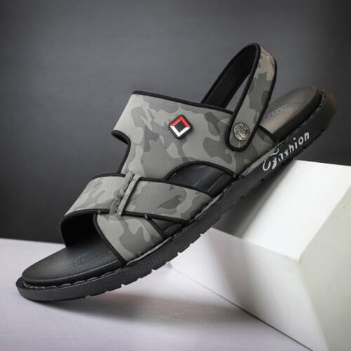 Plus Size Men Sandals Casual Outdoor Beach Sandalias Non-slip Comfort Summer Shoes Lightweight Footwear chaussure homme
