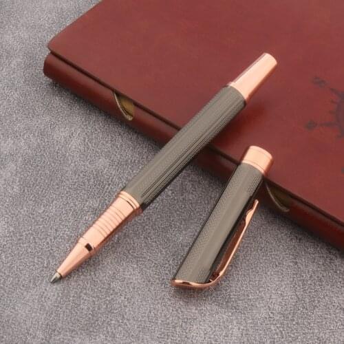New nice school rose Golden Gun gray gift Rollerball Pen