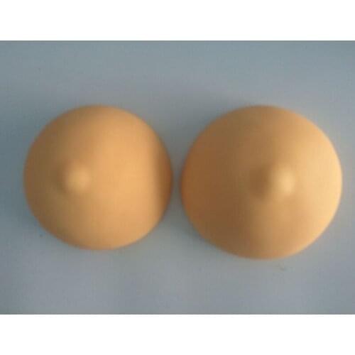 RoYun 1 pair 3D Silica Gel Practice Skin Breast Bust Mamma For Permanent Makeup Training