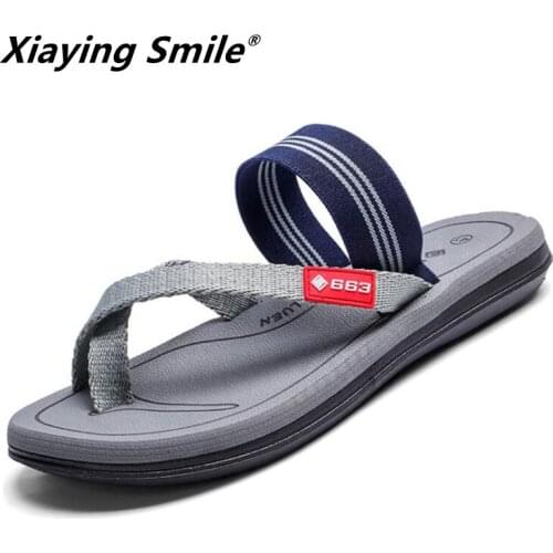 Fashion Unisex Beach Sandals 2018 Summer Mens Outdoor Shoes Roman Men Casual Shoe Flip Flops Large Size 45 slippers Flat
