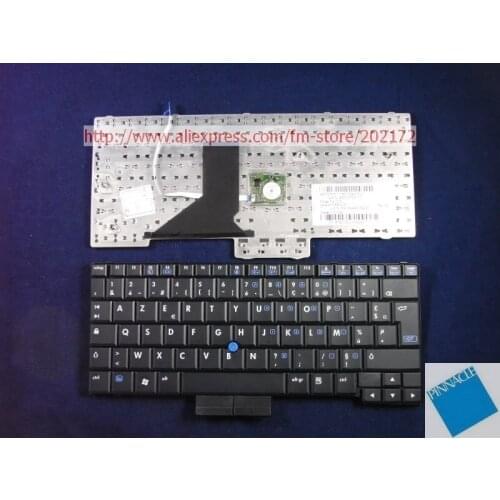 Brand New Black Laptop Notebook Keyboard 451748-051 AE0T2F00110 For HP Compaq 2510P Series (France)