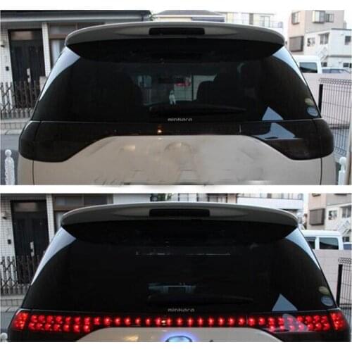 Rear Light Smoke Lens Cover Trim For toyota ESTIMA 50 PREVIA