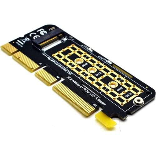 1pcs M.2 NVME Adapter M.2 M2 NVME PCIE to M2 Adapter PCI Express X16 X8 X4 Raiser SSD M.2 PCI-E Expansion Card for 2230-2280 SSD