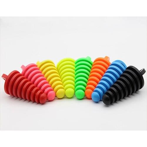 Motorcycle Dirt ATV Bike 2/4Stroke Muffler Pipe Exhaust Silencer Wash Plug 15-38mm Wash Plug Pipe Protector Motocross Tailpipe