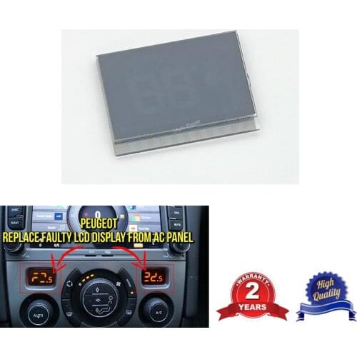 Air Conditioning Module Screen ACC Panel LCD Display for Peugeot 308 308CC 408 2007-2013