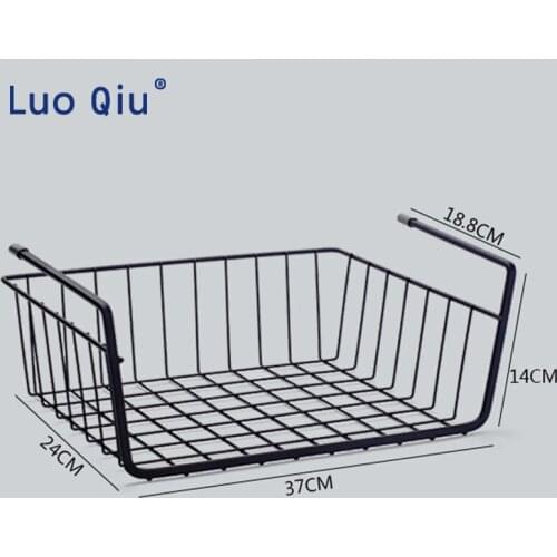 Kitchen supplies seasoning rack bathroom multi-function hanging basket storage rack shelf