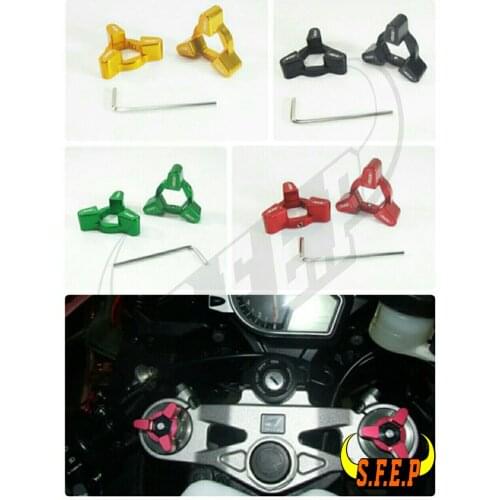 Motorcycle CNC Fork Preload Adjusters For Suzuki GSXR 600 97-03