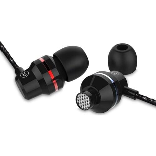 In-Ear Earpiece Earphone Subwoofer Earpiece Universal Wired Control