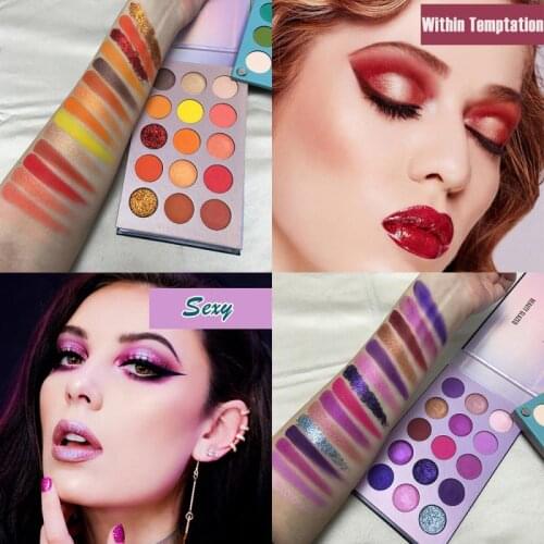 60 Colors Beauty Glazed Four-layer May Rotation Eyeshadow Palette Matte Highlight Pearlescent Eye shadow Makeup Cosmetics TSLM1