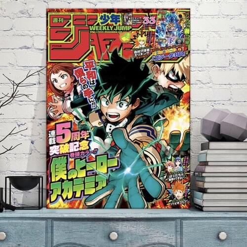 Canvas Poster Painting Anime Shoto Todoroki My Hero Academia Wall Art HD Print Picture Modern Modular Living Room Home Decor