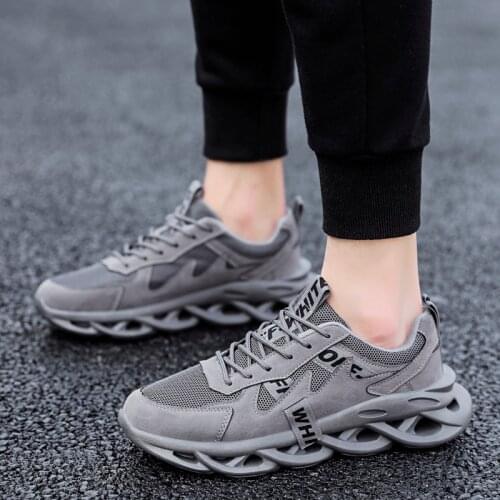 QZHSMY 2020 Autumn Mens Running Shoes Breathable Leisure Casual Men Shoes Platform Sneakers Tenis Masculino Zapatillas Hombre