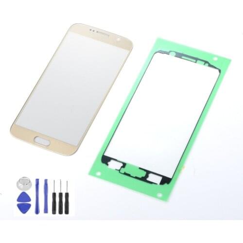 Touch Screen For Samsung Galaxy S6 G920F G920A G920FD LCD Display Touch Screen Panel Sensor Digitizer Glass with Adhesive+Tools