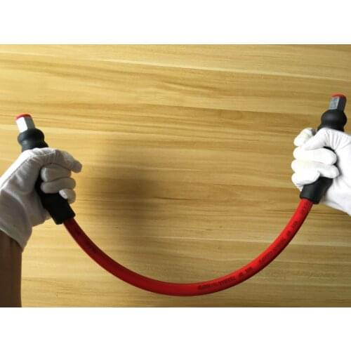 Free shipping!65CM 2800bar high pressure soft diesel common rail tube pipe for common rail test bench with Black Handle Bar