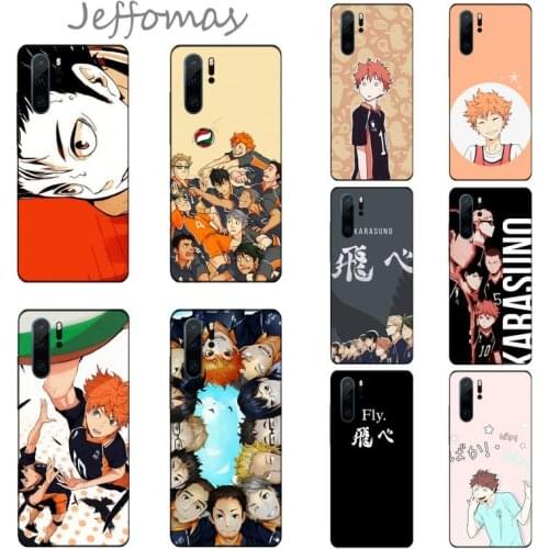 Japan Anime Haikyuu Hinata attacks Phone Cover For Huawei P9 P10 P20 P30 Pro Lite smart Mate 10 Lite 20 Y5 Y6 Y7 2018 2019