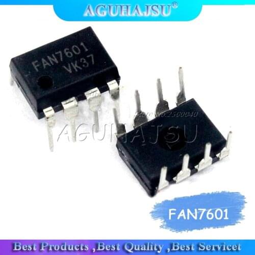 10pcs/lot FAN7601 DIP8 7601 DIP LCD power management chip and 0001 universal